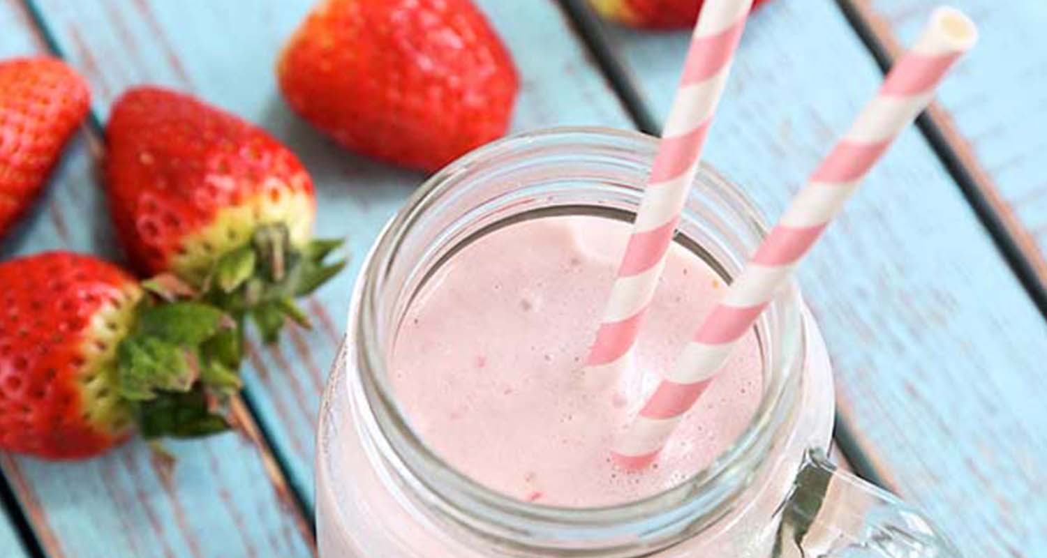 strawberry milkshake