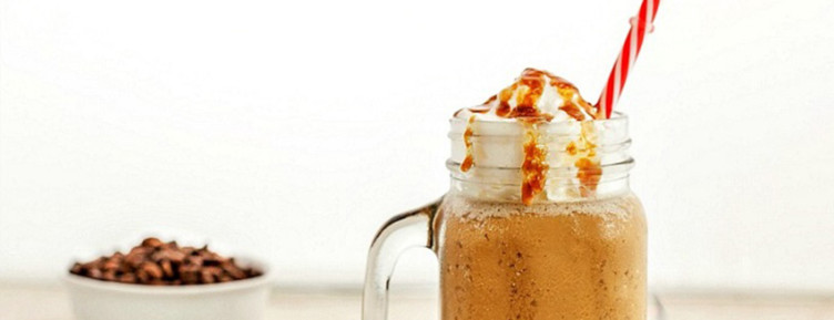 iced caramel latte