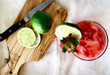 Keto Strawberry Margarita recipe